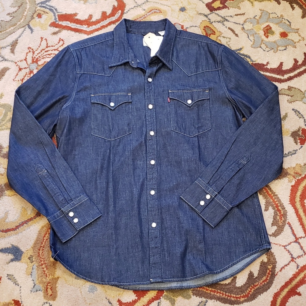 NWT Levi's western shirt men size XL